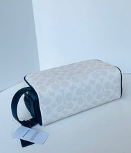 Load image into Gallery viewer, Coach CAR15 Chalk Black Signature Canvas Leather Travel Kit