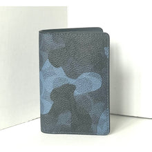 Load image into Gallery viewer, Blue textured wallet on a white background