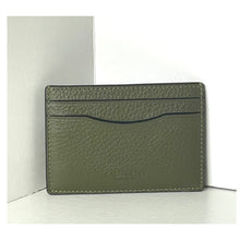 Load image into Gallery viewer, Coach Card Case with Money Clip Spice Orange Crossgrain Leather CDC79