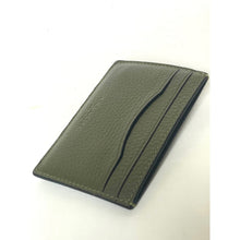 Load image into Gallery viewer, Coach_Card_Case_with_Money_Clip_Spice_green_Leather_CDC79