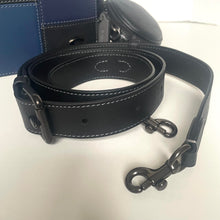 Load image into Gallery viewer, Coach Charter Crossbody 19 Patchwork Blue Leather Double Zip Mens CW672