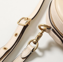 Load image into Gallery viewer, Coach Quilted Leather Heart Crossbody Small Bag Ivory Brass CE725 Nappa