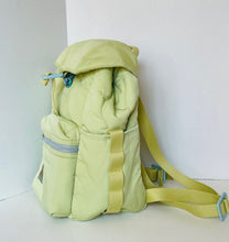 Load image into Gallery viewer, Coach Coachtopia Loop Mini Backpack CT384 Pale Lime Recycled Nylon
