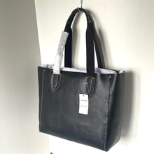 Load image into Gallery viewer, Coach Derby Leather Tote Black Large Shoulder Bag ORG PKG 58660 Soft