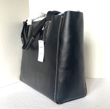 Load image into Gallery viewer, Coach Derby Leather Tote Black Large Shoulder Bag ORG PKG 58660 Soft