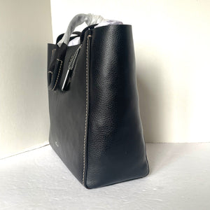 Coach Derby Leather Tote Black Large Shoulder Bag ORG PKG 58660 Soft