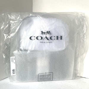 Coach Eliza Shoulder Bag Camo Leather Zip Medium CV949 Dark Cypress