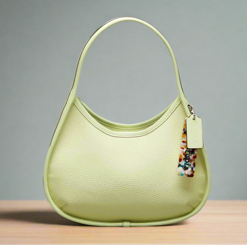Coach_Ergo_Bag_Coachtopia_Pale_Lime_Pebbled_Leather_Shoulder_Bag_90s_CK112
