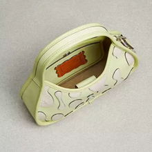 Load image into Gallery viewer, Coach Ergo Bag Lava Appliqué Coachtopia Shoulder Bag 90s Leather CT274 Lime