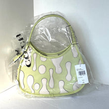 Load image into Gallery viewer, Coach Ergo Bag Lava Appliqué Coachtopia Shoulder Bag 90s Leather CT274 Lime
