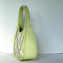 Load image into Gallery viewer, Coach Ergo Bag Lava Appliqué Coachtopia Shoulder Bag 90s Leather CT274 Lime