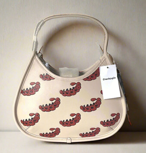 Coach Ergo Bag Sleepy Caterpillar Shoulder Bag Coachtopia Leather Cloud CQ826