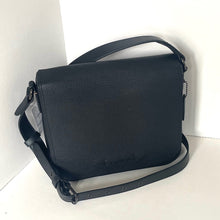 Load image into Gallery viewer, Coach Gotham Messenger Bag 27 Black Pebbled Leather Crossbody C0241 Unisex