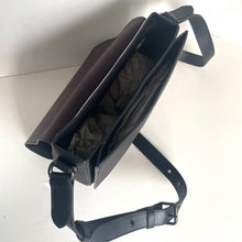 Load image into Gallery viewer, Coach Gotham Messenger Bag 27 Black Pebbled Leather Crossbody C0241 Unisex