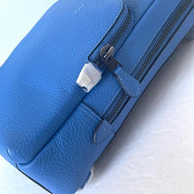 Load image into Gallery viewer, Coach Gotham Pack Sling Mens Blue Leather Small Backpack Crossbody C5331