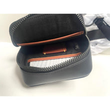 Load image into Gallery viewer, Coach Gotham Sling Pack 13  Black Signature Canvas Leather Bag CC091