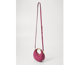 Coach Jonie Mini Pink Glovetanned Leather Crossbody Wristlet Bag CR508 ORGPKG