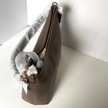 Load image into Gallery viewer, Coach Laurel Large Shoulder Bag Dark Stone Pebbled Leather CY684 - Luxe Fashion Finds