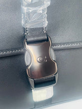 Load image into Gallery viewer, Coach League Messenger Bag CU042 Black Leather Crossbody