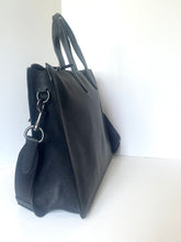 Load image into Gallery viewer, Coach Metropolitan Slim Laptop bag Crossbody Soft Black Leather Briefcase Unisex