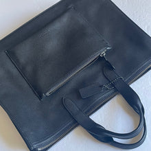 Load image into Gallery viewer, Coach Metropolitan Slim Laptop bag Crossbody Soft Black Leather Briefcase Unisex - Luxe Fashion Finds