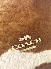 Load image into Gallery viewer, Coach Mini Cary Crossbody Bag CEK71 Haircalf Cow Print Brown Leather