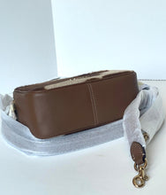 Load image into Gallery viewer, Coach Mini Cary Crossbody Bag CEK71 Haircalf Cow Print Brown Leather