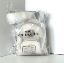 Load image into Gallery viewer, Coach Mini Court Strawberry Backpack Bag Charm CAO93 White Keychain ORGPKG