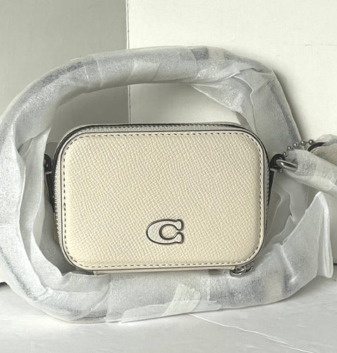 Coach_Mini_Crossbody_Pouch_White_Crossgrain_Leather_CP271_Cards_Earbuds_Case_2