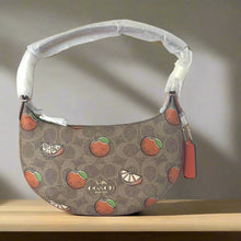 Load image into Gallery viewer, Coach Mini Payton Shoulder Bag Oranges Signature Canvas CBA78 Leather ORGPKG