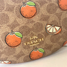 Load image into Gallery viewer, Coach Mini Payton Shoulder Bag Oranges Signature Canvas CBA78 Leather ORGPKG