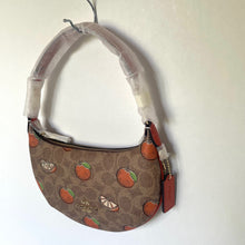 Load image into Gallery viewer, Coach Mini Payton Shoulder Bag Oranges Signature Canvas CBA78 Leather ORGPKG