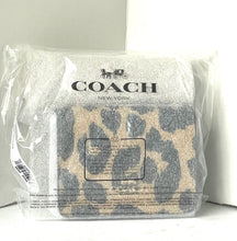 Load image into Gallery viewer, Coach Mini Wallet On A Chain Crossbody Leopard CX151 Coated Canvas Mini