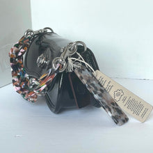Load image into Gallery viewer, Coach Mini Wavy Dinky Bag Crinkle Patent Coachtopia Black Leather CQ853 Crossbody
