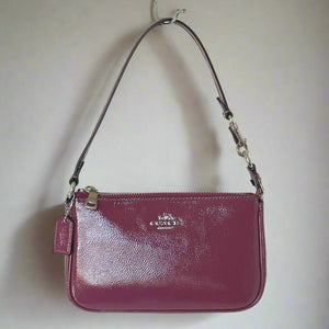 Coach Nolita 19 Shoulder Bag Pink Patent Leather Wristlet Clutch CW408 ORG PKG
