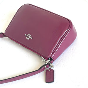 Coach Nolita 19 Shoulder Bag Pink Patent Leather Wristlet Clutch CW408 ORG PKG