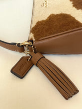 Load image into Gallery viewer, Coach Nolita 19 Wristlet CDW34 Haircalf Cow Print Leather Shoulder Bag B