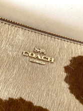 Load image into Gallery viewer, Coach Nolita 19 Wristlet CDW34 Haircalf Cow Print Leather Shoulder Bag B