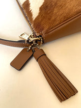 Load image into Gallery viewer, Coach Nolita 19 Wristlet CDW34 Haircalf Cow Print Leather Shoulder Bag C