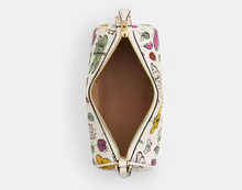 Load image into Gallery viewer, Coach Nolita Barrel White Shoulder Bag Creature Canvas Leather Wristlet CR831
