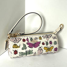 Load image into Gallery viewer, Coach Nolita Barrel Shoulder Bag White Creature CR831 Canvas Leather Wristlet