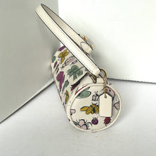 Load image into Gallery viewer, Coach Nolita Barrel Shoulder Bag White Creature CR831 Canvas Leather Wristlet