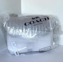 Load image into Gallery viewer, Coach Pace Messenger Bag Brown Leather Signature Canvas CR131 Crossbody