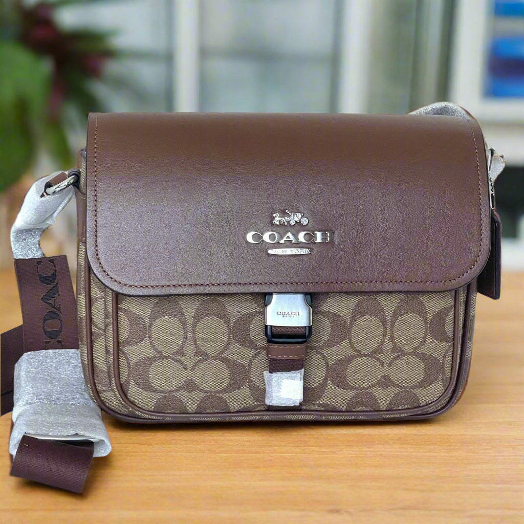 Coach signature messenger bag clearance