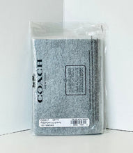 Load image into Gallery viewer, Coach Passport Card Case CEB77 Signature Canvas with Stripes Travel Wallet