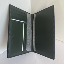 Load image into Gallery viewer, Coach Passport Case Camo Signature Canvas Slim Wallet CX878 Travel Shamrock