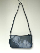 Load image into Gallery viewer, Coach Penn Shoulder Bag CU049 Blue Tie Dye Leather Small Clutch
