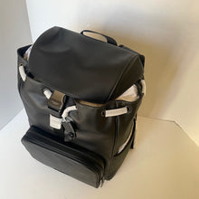 Load image into Gallery viewer, Black backpack on a white background