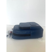 Load image into Gallery viewer, Blue travel case on a white background