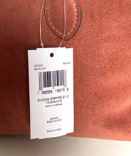Load image into Gallery viewer, Coach Soft Empire Carryall 21 CEC03 Clay Brown Suede Leather Crossbody Bag